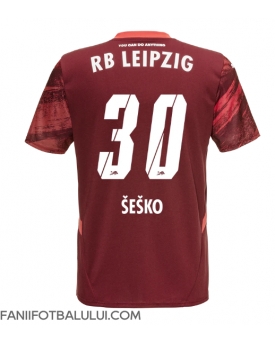 RB Leipzig Benjamin Sesko #30 Tricou Fotbal Replică 2024-25 Barbati Deplasare